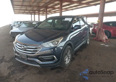 2017 Hyundai Santa Fe Sport 2.4L from USA, damaged, VIN 5XYZTDLB8HG442615